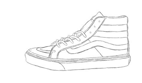 Vans Drawing