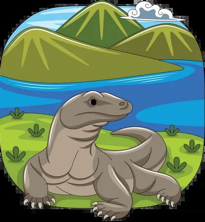 1 Komodo Island Illustration - Free in SVG, PNG, EPS - IconScout