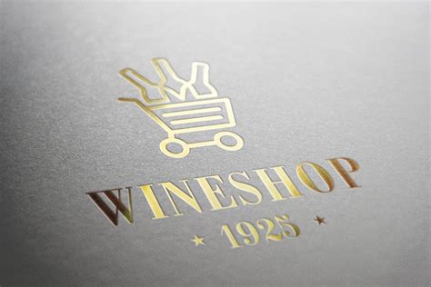 Wine Shop Logo – MasterBundles