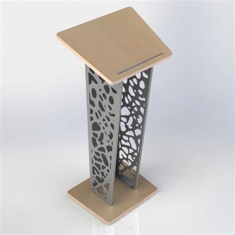 Modern Lectern | Metal & Wood | Luminati