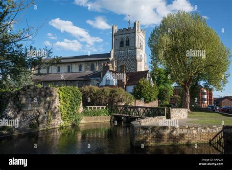 The Abbey church in Waltham Abbey, Essex, UK Stock Photo - Alamy