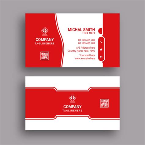 Two professional business card design templates - MasterBundles