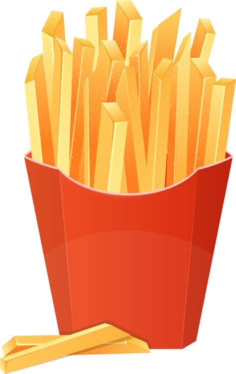 French fries clipart design illustration 9342706 PNG