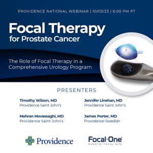 Focal Therapy for Prostate Cancer - Saint John’s Cancer Institute