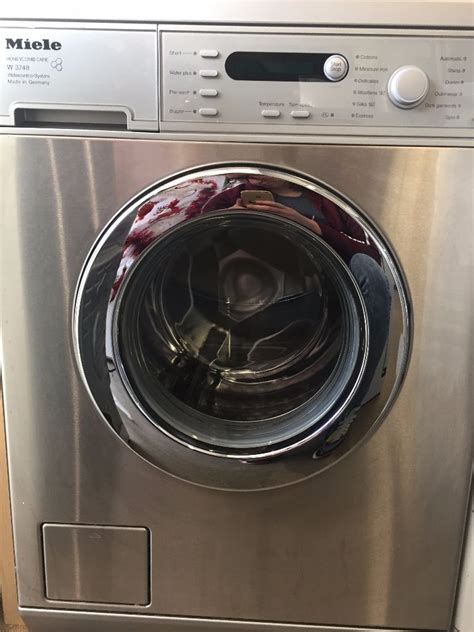 MIELE WASHING MACHINE IN STAINLESS STEEL | in Colchester, Essex | Gumtree