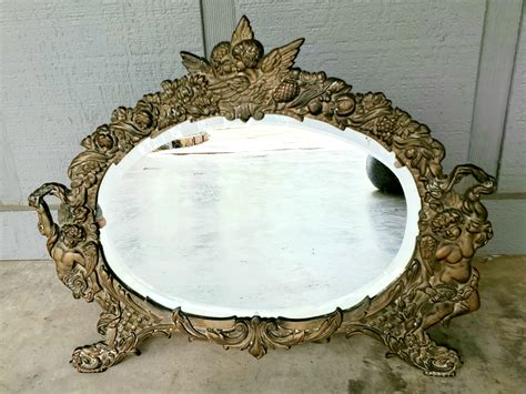 Ornate Bronze Framed Mirror | Zachary Miller Antiques