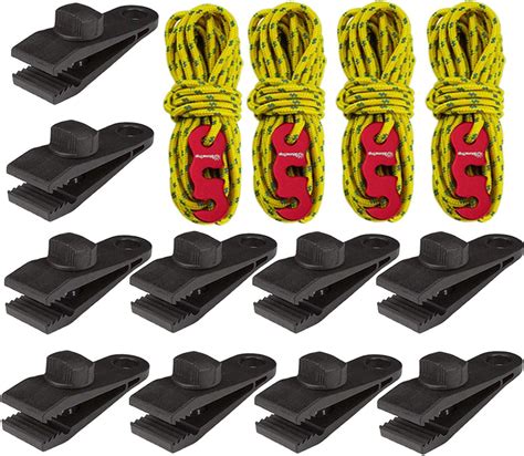 Tarp Clips Heavy Duty Lock Grip, 14 Pcs Tarp Clamps Heavy Duty, Awning Clamp Fasteners Grip ...