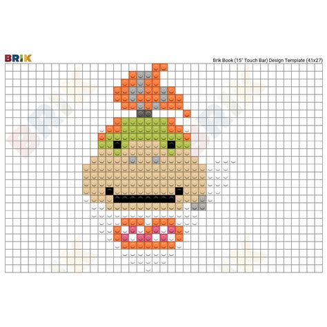 bowser jr pixel art grid Bowser pixel reference color bar side - Pixel Art Grid