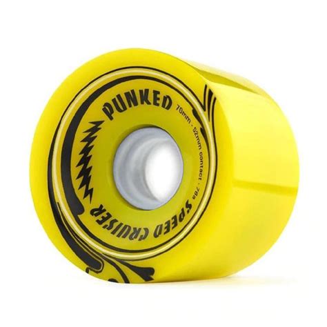 Speed Cruiser 70mm Longboard Wheels - Solid Yellow – Longboards USA