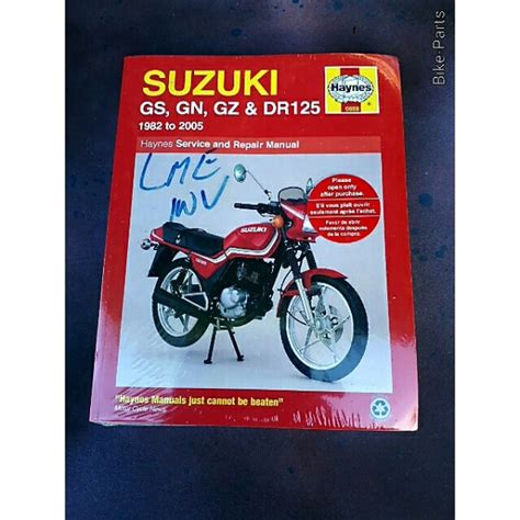 Suzuki GN125 Service Repair Manual - LME Motorcycles - Motorcycle Parts ...