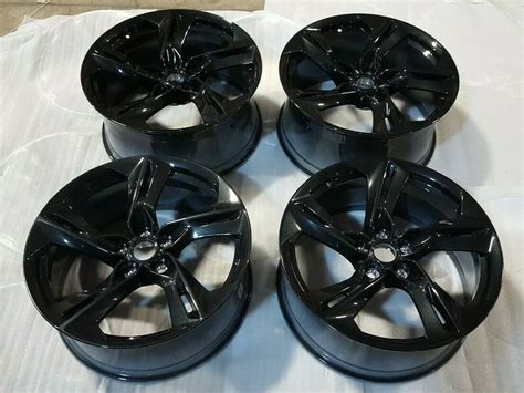 New Chevrolet Camaro BLACK Wheels Rims 20x8.5 20x9.5 SET OF 4 STAGGERED · $1,095.00 in 2023 ...