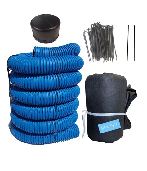 3 in. French Drain Kit - Kit 25