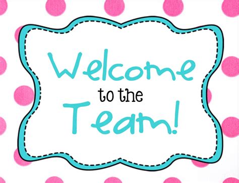 Welcome to the Team Postcard by HappyDotCreatives on Etsy