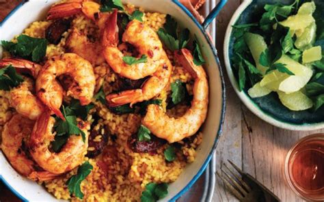 Australian prawn & chorizo paella | Great Australian Seafood