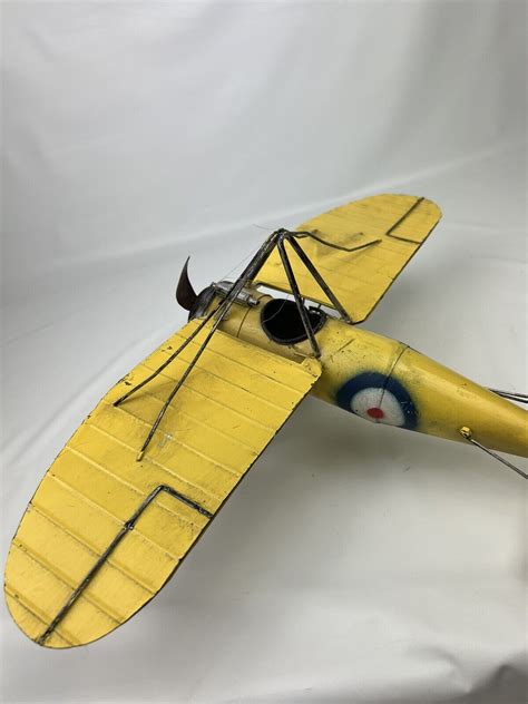 VINTAGE Metal ROYAL AIR FORCE Model AIRPLANE Collectable Decorative Toy ...