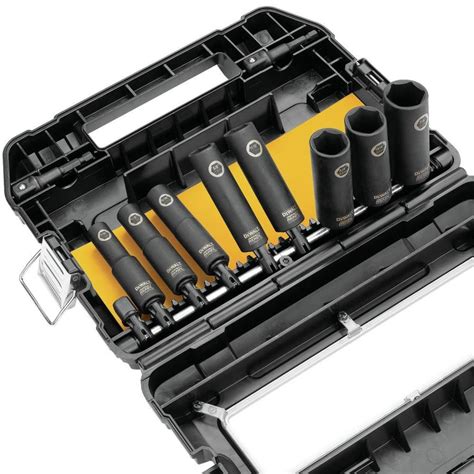 DEWALT 10-Piece 1/2-in Drive Hex Bit Standard (SAE) Driver Socket Set at Lowes.com