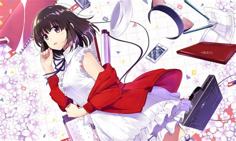 Megumi Katō 4K Ultra HD Wallpaper - Saekano Anime Art