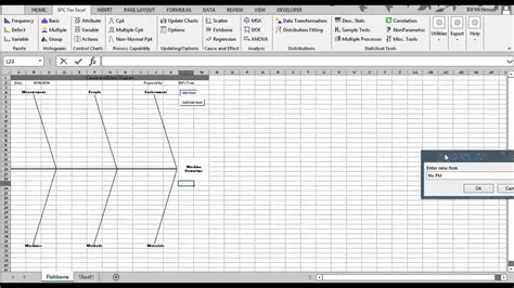 Excel Fishbone Diagram Template