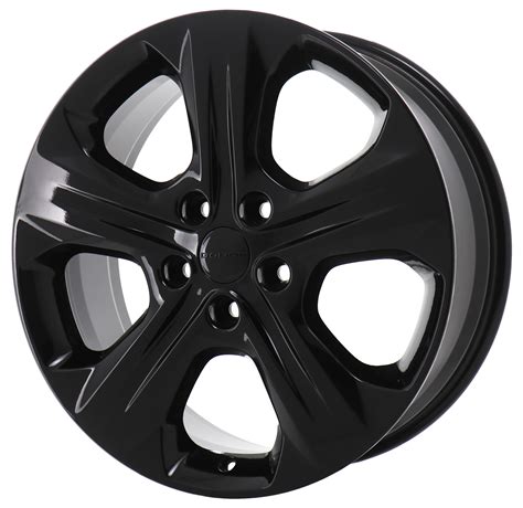 DODGE DURANGO 2011 - 2019 GLOSS BLACK Factory OEM Wheel Rim (Not Replicas) - Walmart.com ...