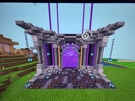 Minecraft Making A Nether Portal