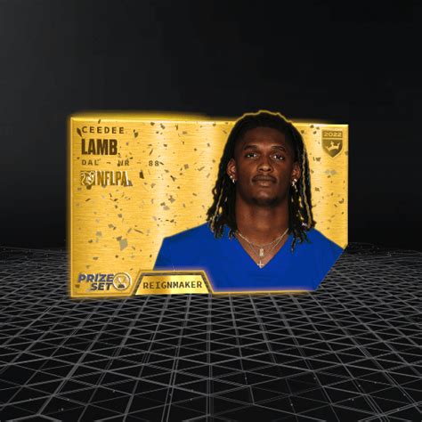 CeeDee Lamb: 2022 Prize Set (REIGNMAKER) NFT for Sale - 2022 Reignmakers Football - DraftKings ...