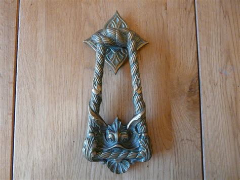 Victorian Brass Door Knocker - D217 - Antique Door knockers