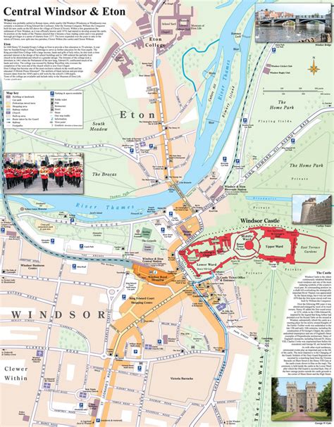 Map of Windsor Great Park: The Essential Maps of Windsor Great Park and Central Windsor & Eton ...