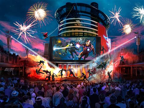 Disney Cruise Line planning live action deck stunt show for Marvel Day ...