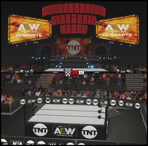 AEW Dynamite Arena (2k19 / PC) : r/WWEGames