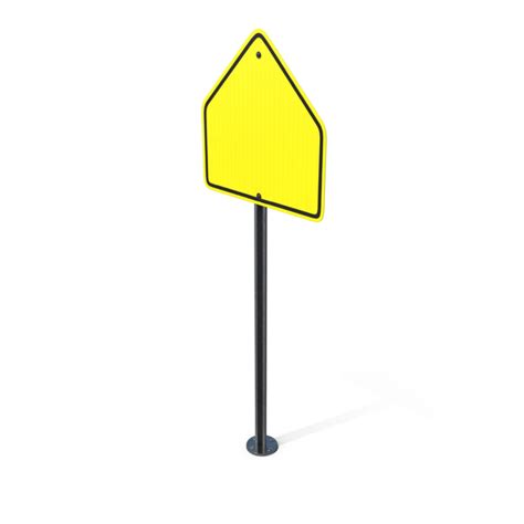 Yellow Pentagon Street Sign PNG Images & PSDs for Download | PixelSquid ...