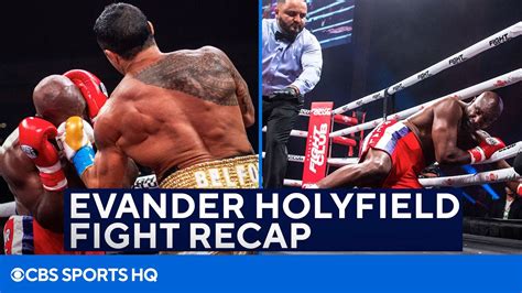 Evander Holyfield Vs Vitor Belfort Fight Recap | CBS Sports HQ - Win ...