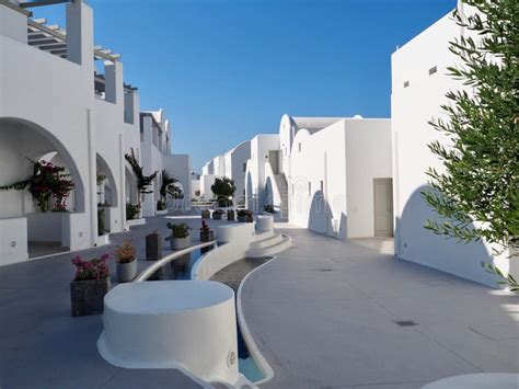 Mix of Classic and Modern Greek Architecture Stock Photo - Image of bright, rooms: 160402720