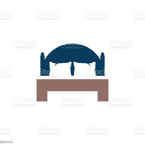 Bed Vector Logo Design Stock Illustration - Download Image Now - Abstract, Art, Bed - Furniture ...