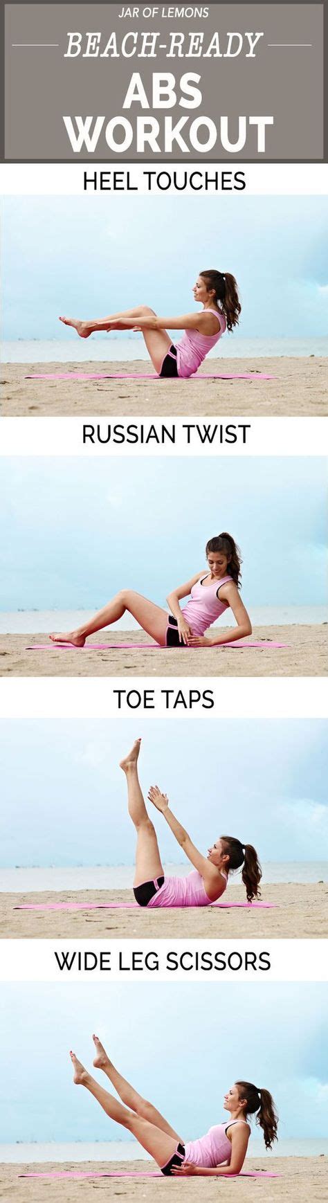 Beach-Ready Abs Workout | Beach workouts, Abs workout, Summer body workouts