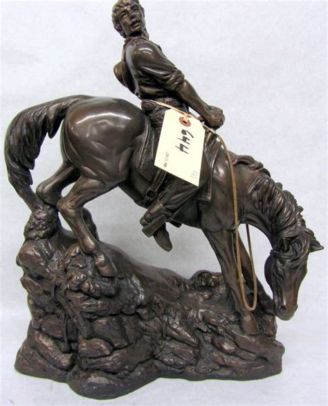 AUSTIN SCULPTURE BUCKING HORSE - Landsborough Auctions