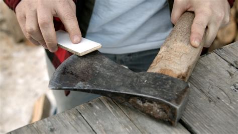 How to Sharpen Axes and Hatchets by Hand