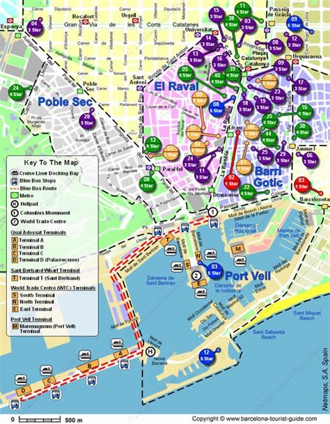 20 best Barcelona Map images on Pinterest | Barcelona spain, Barcelona ...