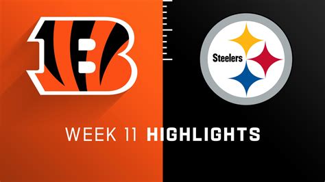 Cincinnati Bengals vs. Pittsburgh Steelers highlights | Week 11