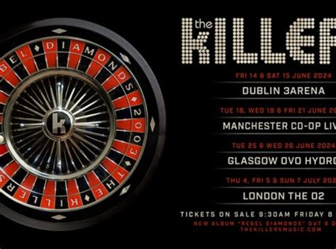 The Killers announce 2024 tour dates • WithGuitars