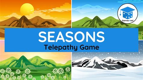 Seasons Game For Kids | Games4esl