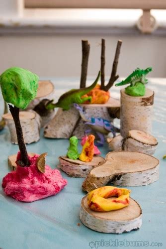 Dino Playdough - What do kids Learn from Playdough? - Picklebums