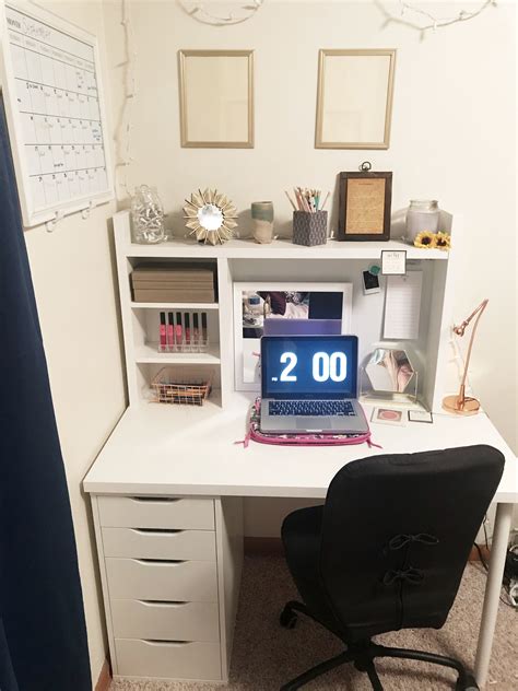 IKEA desk | Bedroom desk, Study room decor, Room inspiration bedroom