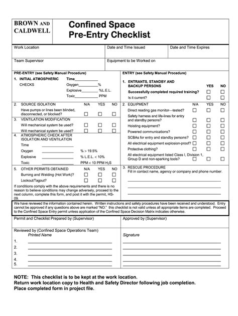 Confined Space Rescue Plan Word Template | airSlate SignNow