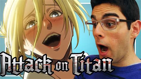 ATTACK ON TITAN Reaction (Episode 21-25, Season 1) - YouTube