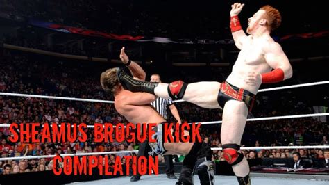 Sheamus Brogue Kick Compilation - YouTube