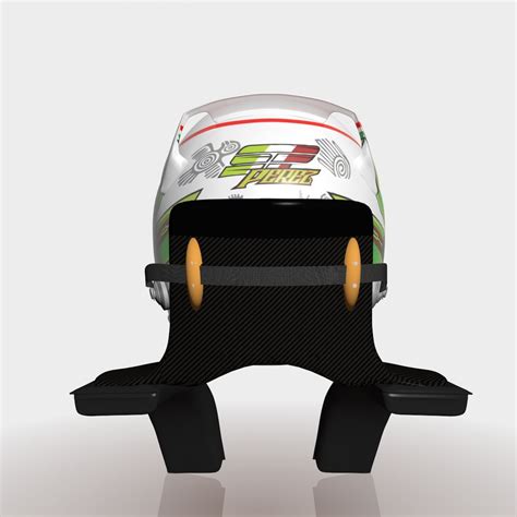 Sergio Perez 2013 Helmet 3d Max