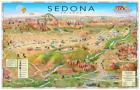 Location & Map | Sedona travel, Sedona map, Sedona hotels