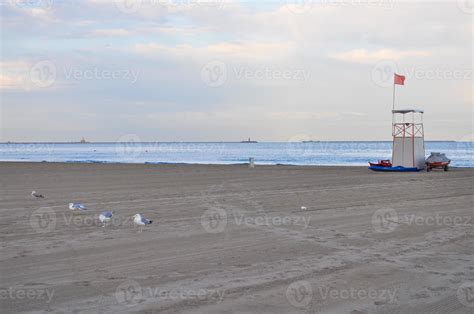 Venezia Lido Beach 6889721 Stock Photo at Vecteezy