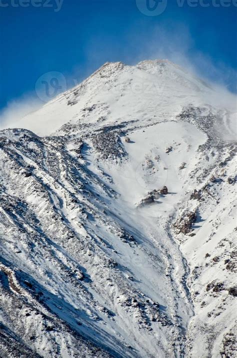 Snowy mountain closeup 14779831 Stock Photo at Vecteezy