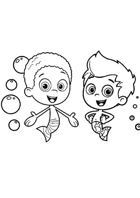 Bubble Guppy Coloring Page - Meet Zooli Bubble Guppies Coloring Pages ...